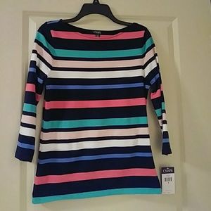 CHAPS boatneck shirt